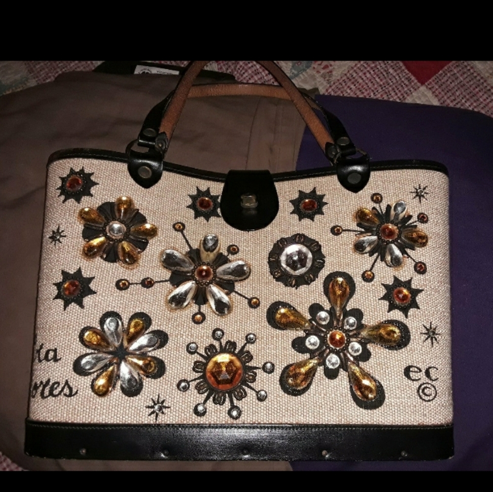 Vintage Enid Collins bucket purse